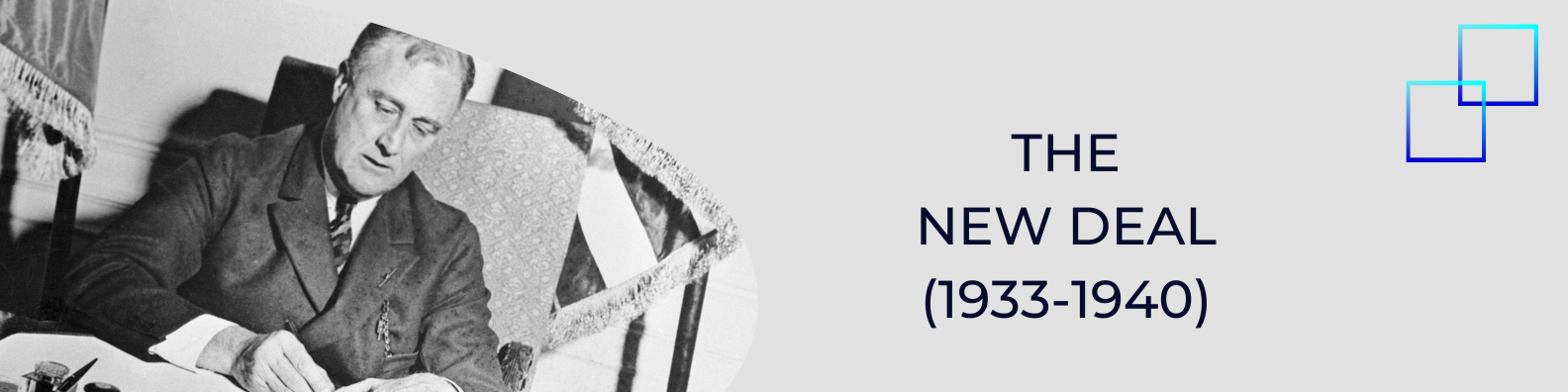 Unit 16: The New Deal (1933-1940) Banner